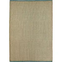 HAY Tapis Vloerkleed Black and Green | 140x200