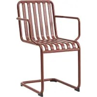 HAY Palissade Cantilever armstoel Iron red