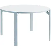 HAY Rey Tafel - Eettafels & bartafels Beuken Slate Blue - AB801-B676-AH62