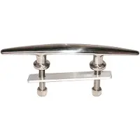 Marine Town Stainless Steel Horn Mooring Cleat Zilver 150 mm