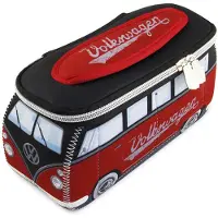 Brisa Toilettas Neoprene VW Bus Rood Met Zwart