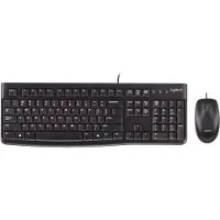 Logitech Desktop MK120 - Toetsenbord en Muis - Qwerty - ISO