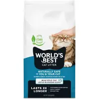 World'S Best Kattenbakvulling Multiple Cat Lotus Blossom Scented 6,8 Kg