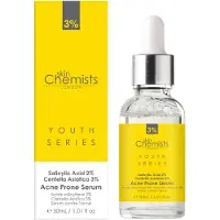 Skin Chemists Youth Series Acnegevoelig Serum Salicylzuur 2%, Centella Asiatica 3% 30ml
