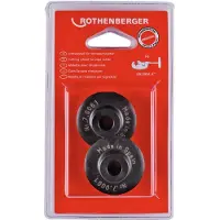 Rothenberger Reserve-snijwiel | snijwiel-d. 41 mm snijdiepte 8 mm | hooggelegeerd, geharde staal | 2 stuks in blister - 070061D 070061D