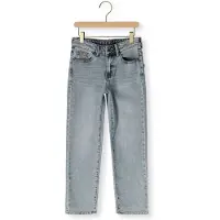 Indian blue jeans loose fit jeans baggy jeans medium blue denim Blauw Effen - maat 164