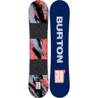 Burton - Snowboards - Grom Camber 2026 voor Unisex - Kindermaat 130 cm - Rood