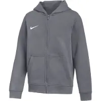 Nike Park 26 Fleece Vest Kids Donkergrijs Wit