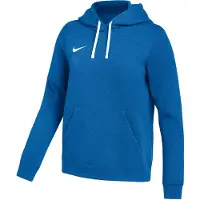Nike Park 26 Fleece Pullover Hoodie Dames Blauw Wit