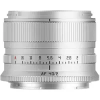 TTArtisan AF 40mm F/2 Nikon Z-mount zilver