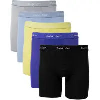Calvin Klein Underwear Boxershorts lichtblauw / donkerblauw / limoen / zwart