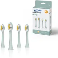 Luvion Opzetborstel - 500S Groen - Set 4 stuks - geschikt voor kinderen