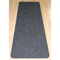 Prima - Heavy Duty - Deurmat - Loper - Schraapmat - Ribbel - zwart - antraciet - 70x180cm - antislip