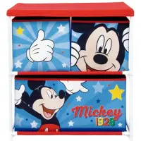 Arditex Disney Mickey 3 Drawer Storage Shelf Veelkleurig Kinderen