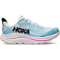 Hoka One One Sportschoen 'CLIFTON 10' hemelsblauw / lichtroze / zwart / wit