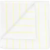 Blomus Arto handdoek Transparant geel-wit, 50x100 cm