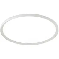 Orion LED-plafondlamp Kant, dimbaar, wit / opaal, Woon-/ Eetkamer, Aluminium, Modern, LED plafondlamp