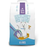 EASYPETS 12 ltr premium clean white bentonite kattenbakvulling kattenbakvulling