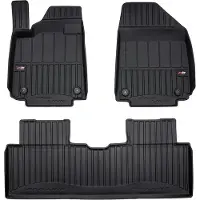 Frogum Geschikt voor Hyundai Ioniq 6 vanaf 2022 - Automatten Set - TPE Rubber - 6 cm Hoge Rand - Geurloos