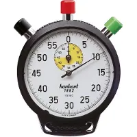 HANHART Additionsstoppuhr Amigo Allsport 1/5 Sek, Kunststoff, 55mm