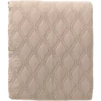 Textino - DIANNE - bedsprei 220x240 cm - Simply Taupe - taupe