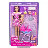 Barbie Skipper Babysitters - Speelset met Skipper en Baby Pop