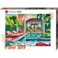 Heye Pool Position - Legpuzzel 1000 stukjes - Uniek ontwerp Lilly Muth - Meerkleurig