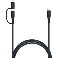 FIXED FIXDB-CCL12-GR, 1,2 meter, USB-C, USB-C/Lightning, USB 2.0, 4,8 Gbit/s, grijs