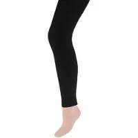 Yellow moon thermo legging zwart Thermo ondergoed Jongens/Meisjes Polyester - maat 158/164
