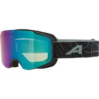 Alpina Skibril Taos Q-Lite Black/Willow/Green Matt