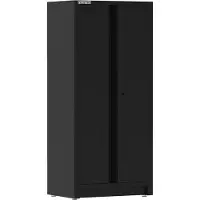 Feistos Blackline Gereedschapskast Hoog 200 cm Dubbele deur - Zwart