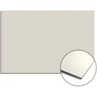KitchenArt - Canolli Cream Spatscherm - 120x80 cm - Spatscherm Achterwand Keuken - Spatwand Keuken