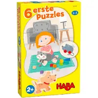 Haba 6 eerste puzzels - Huisdieren (2-3-4) - Legpuzzel