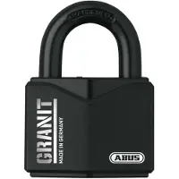 ABUS Granit 37/55mm hangslot - SKG** gehard staal - 3 stuks gelijksluitend met 6 sleutels