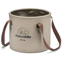 Naturehike Opvouwbare Emmer 10L – Lichtgewicht & Waterdicht – Compacte Camping Emmer – Koffie