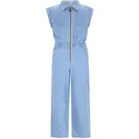 Like Flo F602-5003 Meisjes chambrey Jumpsuit - Maat 128