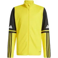 Adidas Sportjas 'Sq 25' geel / zwart / wit