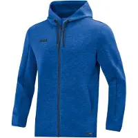 Jako Sportsweatvest blauw gemêleerd / zwart