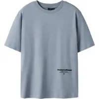 LMTD Shirt smoky blue / zwart