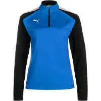 Puma Sportief sweatshirt 'Team Liga' blauw / zwart / wit