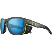 Julbo - Zonnebrillen - Shield M Gris Brill/Jaune SP 4 voor Unisex - Grijs