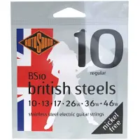Rotosound BS10 British Steels set elektrische snaren 010-046w