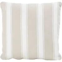 4 Seasons Outdoor Sierkussen 50x50 cm boucle stripe cream