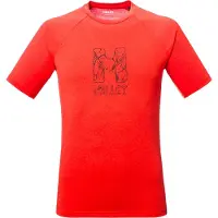 Millet - Klimkleding - Cimai Natural SS M Paprika voor Heren van Gerecycled Polyester - Maat XL - Oranje