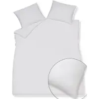 Vandyck Satin Luxe Dekbedovertrek White Satijn-240 x 200 / 220 cm | Lits-Jumeaux