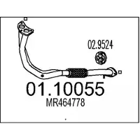 MTS 01.10055 Voorpijp