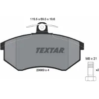 Textar 2066921 Remblokken