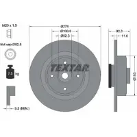 Textar 92141403 Remschijf