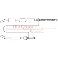 METZGER 1281P2 Handremkabel