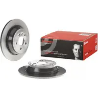 Brembo Remschijf 08B80411 achter, volledig, 1 Stuk